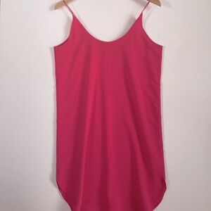 LILA ROSE Fushia spaghetti slip dress size 4, NWOT